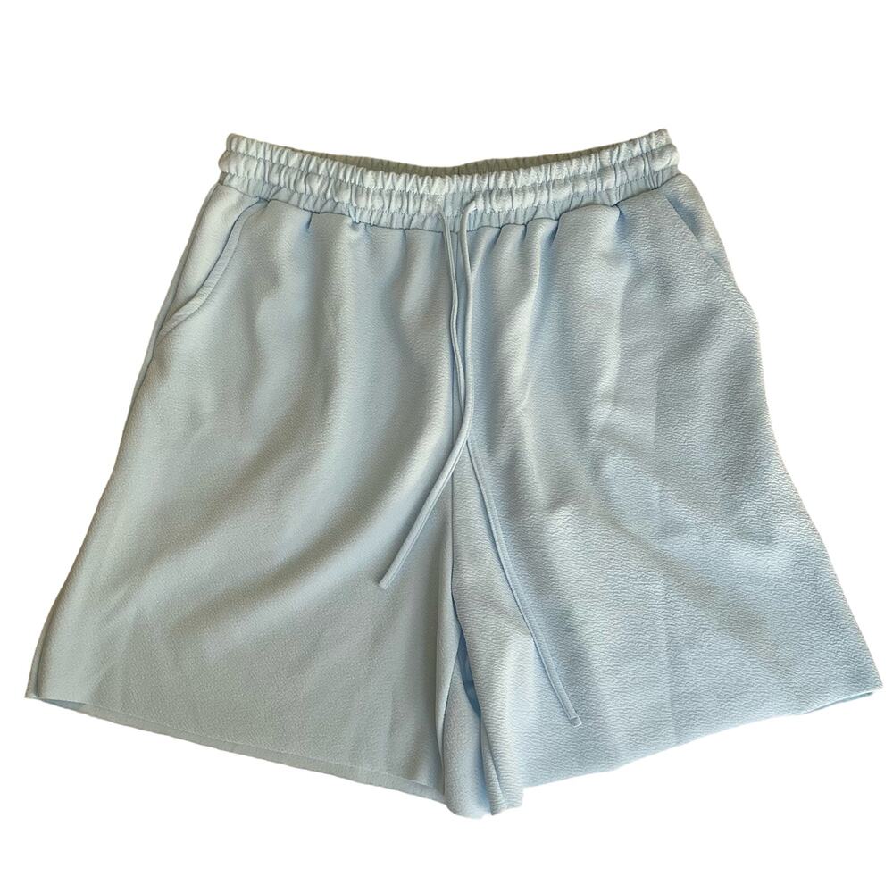 SHEIN Women’s Shorts size M, Light Blue, Deep Pockets, Comfy Waist band